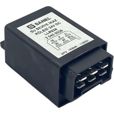Sanel 24V Su Seviye Ikaz Rölesi (6 Fiş) (15-P-31-30-87-87A) Jeneratör