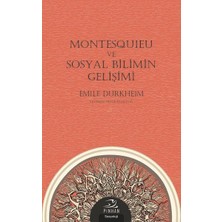 Pinhan Yayıncılık Montesquieu ve Sosyal Bilimin Gelişimi