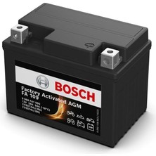 Bosch 12V 3 Ah Motosiklet Aküsü Agm 50 A (En) (113*70*85) (FA109) (YTX4L-BS) (BTX4L-BS) (YT4L-BS)