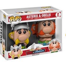 Funko Asterix & Obelix 2-Pack Set!! Pop Vinyl Figure Vaulted Nadir Figür