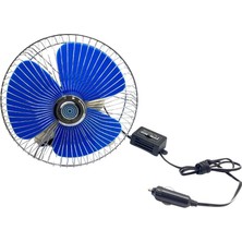 Carub 24V Vantilatör 8 " (Çakmak Fişli) (Mandallı)