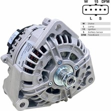 Cargo 24V Alternatör Dinamo 100 A (5 Fiş Soketli) (W-L-15-S-Dfm) Mercedes Axor/varıo/actros 2003
