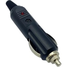 YLZ Çakmak Fişi LED Işıklı (3 A Cam Sigortalı)