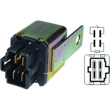 Vertex 24V Far-Silecek-Kalorifer Rölesi 4 Uçlu (Metal) Mıtsubıshı Canter-Kıa Cobra
