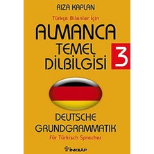 İnkılap Kitabevi Almanca Temel Dilbilgisi 3 / Türkçe Bilenler Için
