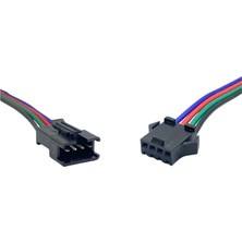 YLZ Konnektor 4 Pin Jst Sm (4 Fiş Kablolu Soket Dişi-Erkek Takım)