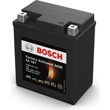 Bosch 12V 6 Ah Motosiklet Aküsü Agm 85 A (En) (113*70*130) (BTX7L-BS) (YTX7L-BS) (FA101)