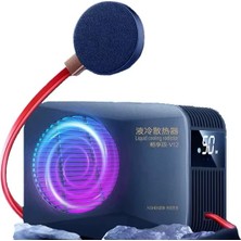 Getbluetech V12 50W Rgb Manyetik Sıvı Soğutmalı Telefon ve Tablet Soğutucu