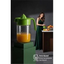 Dorasan Cam Hazneli Profesyonel Narenciye Sıkacağı – 660 ml 19 cm Derin Kapasite
