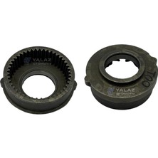 Siway Marş Redüktör Dişli Yuvası Mıtsubıshı Tipi (Metal) (Büyük Delikli 37 Mm) (44 Diş)