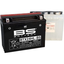 Bs Battery 12V 22.1 Ah Motosiklet Aküsü 350 A (En) (205*87*162) (Y50-N18L-AT) (BTX24HL-BS)
