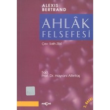 Akçağ Yayınları Ahlak Felsefesi