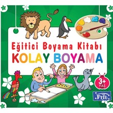 Parıltı Yayınları Eğitici Boyama Kitabı - Kolay Boyama
