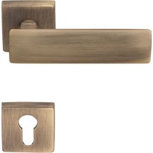 Hafele Spring Kapı Kolu Barelli Tipi Antik Bronz