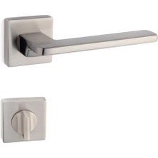 System Plus Giada Kapı Kolu Seti Wc (Banyo) Tipi Nikel Mat