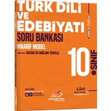 Kondisyon Yayınları Kondisyon - Virtüöz 10.Sınıf Türk Dili ve Edebiyatı Soru Bankası