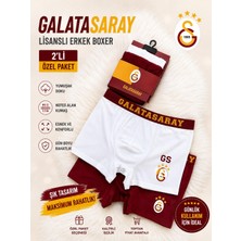 Çimpa Galatasaray Lisanslı Yetişkin Erkek 2li Boxer