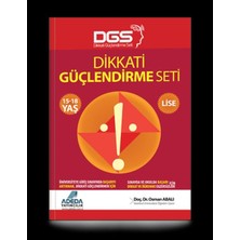 Adeda Yayıncılık Dikkati Güçlendirme Seti Lise 15-18 Yaş