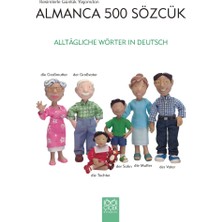 1001 Çiçek Kitaplar Resimlerle Günlük Yaşamdan Almanca 500 Sözcük