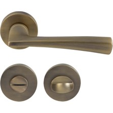 Hafele Milano Kapı Kolu Wc Tipi Antik Bronz