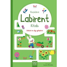 1001 Çiçek Kitaplar Küçüklere Labirent Kitabı - Dikkat ve Algı Geliştirir