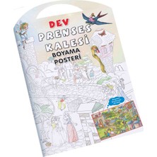 0-6 Yaş Yayınları Prenses Kalesi Dev Boyama Posteri