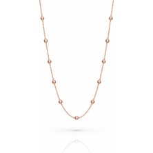 Defne Silver 45 cm Toplu Zincir