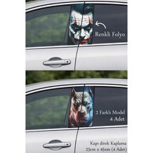 Automod Kaliteli Görünüm Arayanlara Oto Kapı Direk Kaplama 2 Farklı Model - 4 Adet