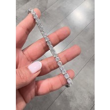 Defne Silver Suyolu Bileklik 5 mm 17 cm