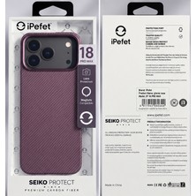 Iphone 17/18 Pro Max Ipefet Seıko Protect Carbon Kılıf