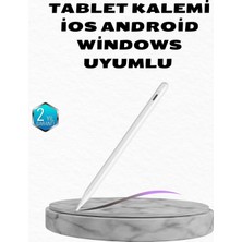 Marsilyan Manyetik Dokunmatik Kalem – Bluetooth Gerektirmeyen, Type-C Şarjlı, iPad ve Android Uyumlu Hassas Stylus