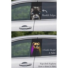 Automod Şık Duruş Arayanlara Oto Kapı Direk Kaplama 2 Farklı Model - 4 Adet