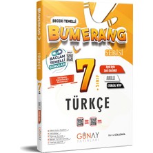 Akm Kitap 7. Sınıf Türkçe Etkinlikli Bumerang Serisi Günay Yayınları
