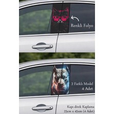 Automod Aracınıza Ifade Katan Oto Kapı Direk Kaplama 2 Farklı Model - 4 Adet