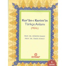 Ensar Neşriyat Kur'an-I Kerim'in Türkçe Anlamı Meal (Cep Boy)