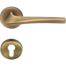 Hafele Master Kapı Kolu Barelli Tipi Antik Bronz