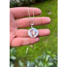Defne Silver Bebek Ayakizi Kolye