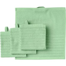 TARNA Vagsjon Acik Yesil 30X30 cm El Havlusu