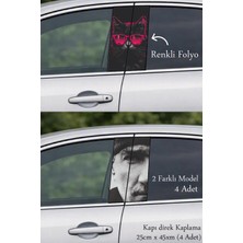 Automod Otomobilini Yenilemek Isteyenlere Oto Kapı Direk Kaplama 2 Farklı Model - 4 Adet