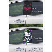 Automod Aracınıza Etkileyici Bir Tasarım Kapı Direk Folyo Sticker Etiket 2 Farklı Model - 4 Adet