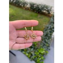 Defne Silver Güneş Küpe