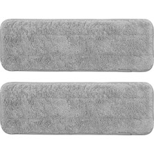 TARNA Pepprig Gri 10X29 cm Duz Mop Icin Mikrofiber Bez
