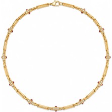 Defne Silver Bety Ataç Choker Kolye