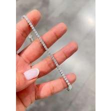 Defne Silver Suyolu Bileklik 2,5 mm 17 cm
