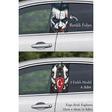 Automod Seçkin Bir Ifade Için Oto Kapı Direk Kaplama 2 Farklı Model - 4 Adet