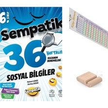Ünlüler Karması 6.sınıf Sempatik Sosyal 36 Hafta Kazanım Denemeleri Maarif 2027+ÇÖZÜM Ayracı+Telefon Tutucu
