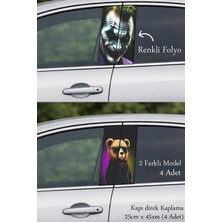 Automod Aracınızın Stiline Yeni Bir Dokunuş Direk Kaplama Folyo Baskı 2 Farklı Model - 4 Adet