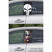 Automod Modern Tasarım Direk Kaplama Folyo Baskı 2 Farklı Model - 4 Adet