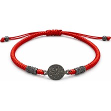 Defne Silver Gümüş Madalyon Objeli Bileklik