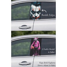 Automod Aracınıza Seçkin Stil Kazandıran Oto Kapı Direk Kaplama 2 Farklı Model - 4 Adet